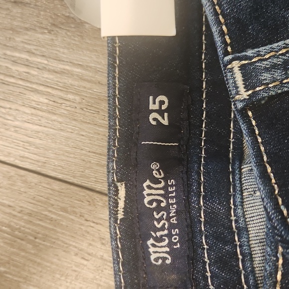 Miss Me Dark Blue Flare Jeans - Picture 4 of 10